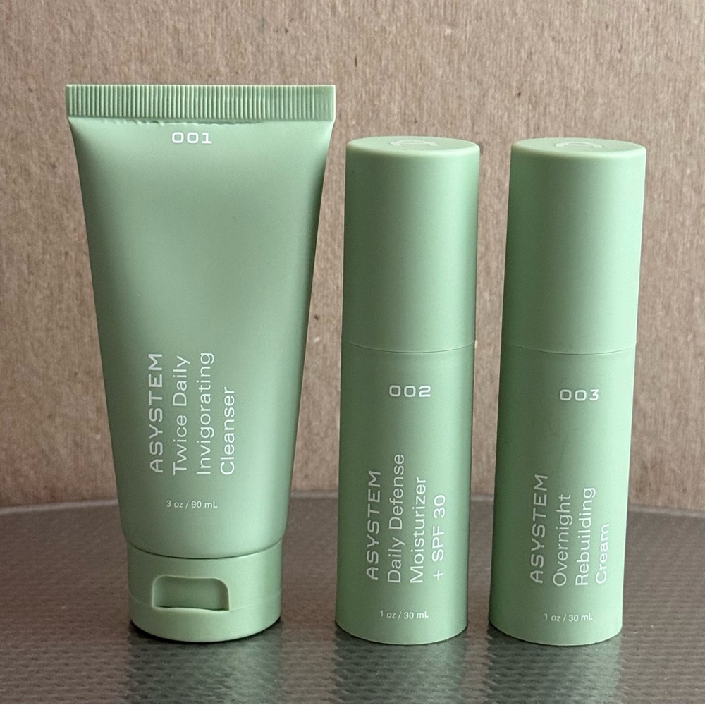 Asystem Performance Skincare set